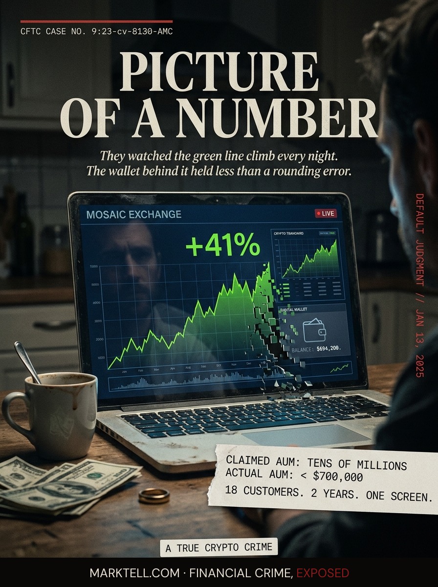 Mosaic said it managed tens of millions. The real number was under seven hundred thousand.