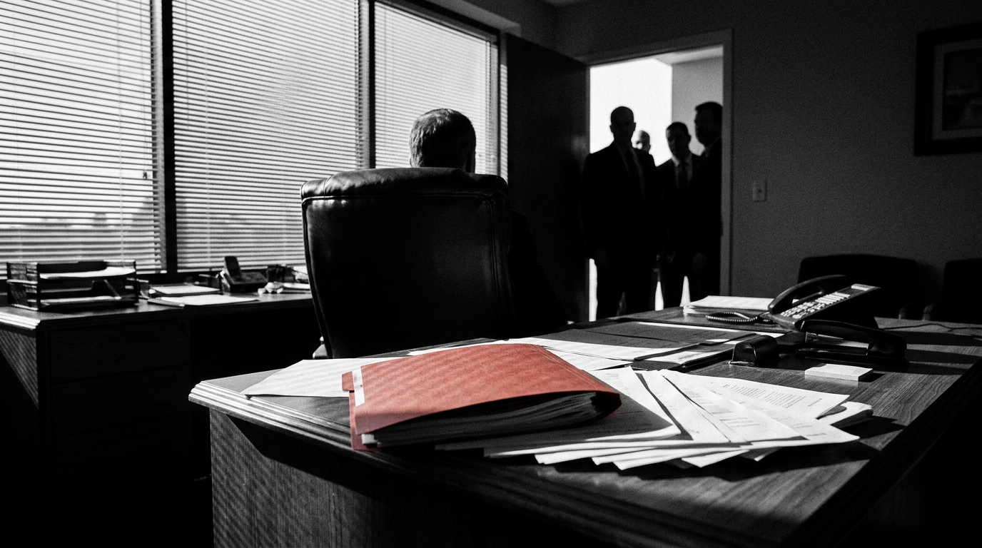 The searches came at dawn, and the small investor never saw them coming
