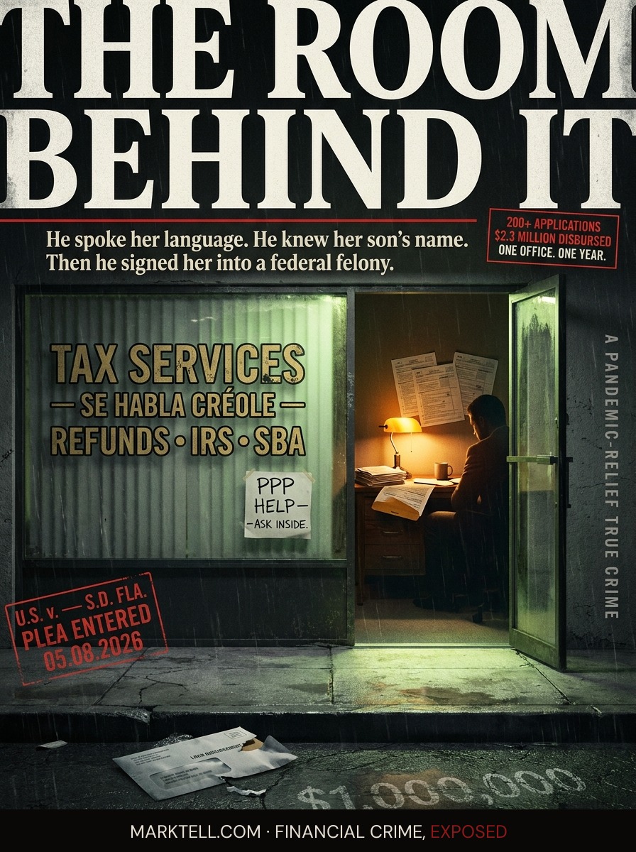 The tax preparer's office was the door. The PPP loan was the room behind it.