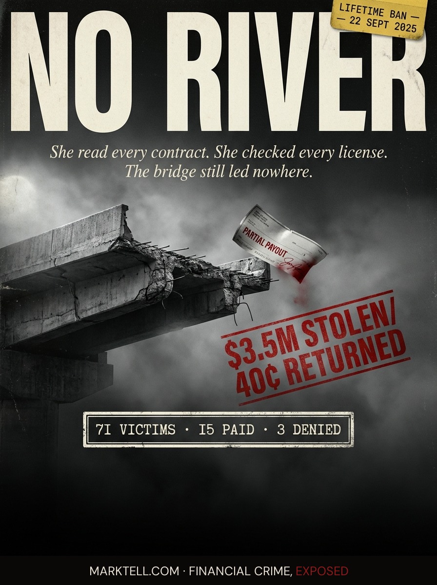 The bridge loan that crossed no river, and the fund that paid out forty cents