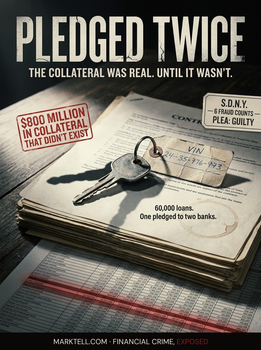 The collateral was real. Until it wasn't. Then it was paper.