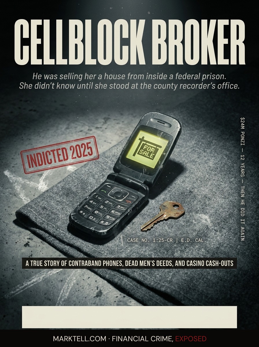 The realtor on the phone was an inmate with a contraband cell